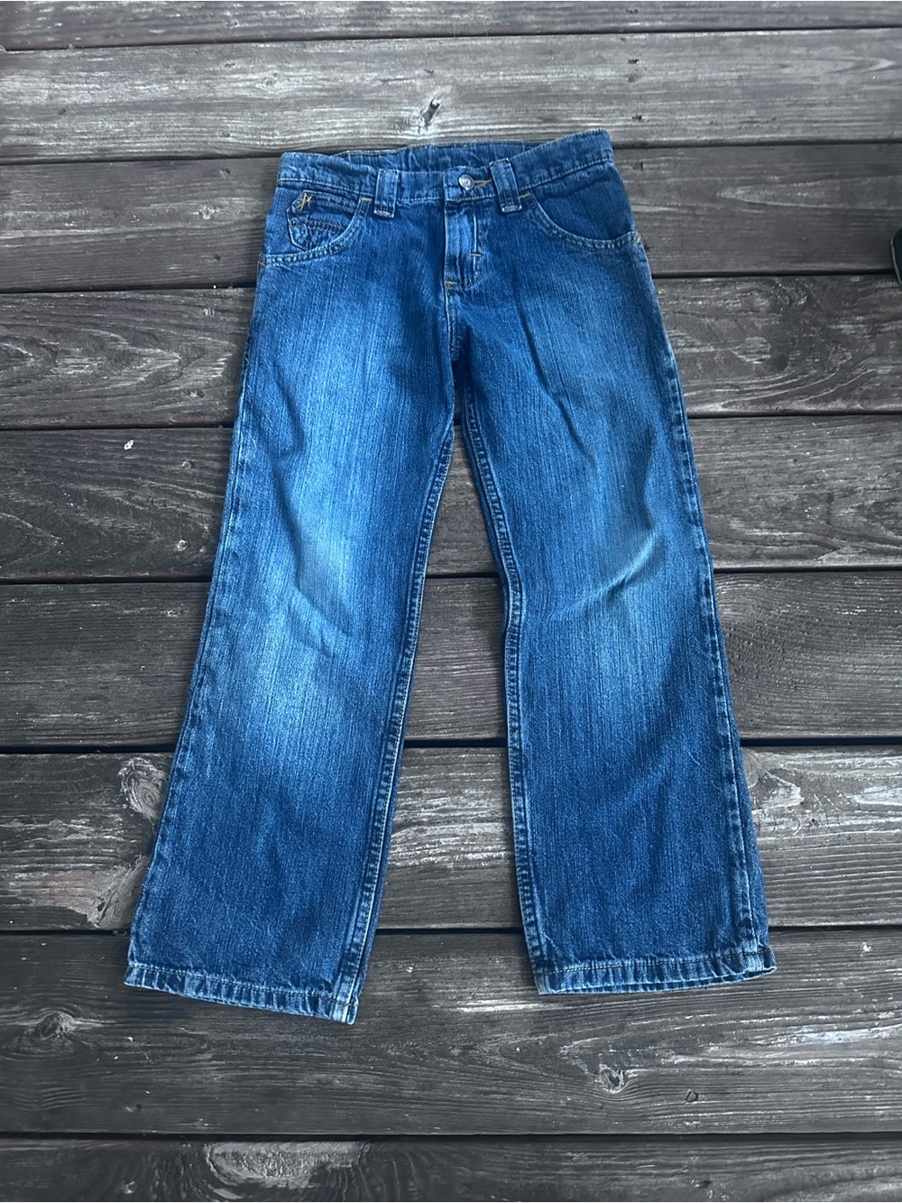 Wrangler boys Blue Regular Fit Jeans